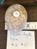 Flower Agate Palm #2