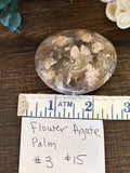 Flower Agate Palm #3