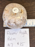 Flower Agate Palm #7