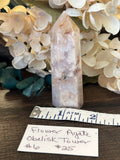 Flower Agate Obelisk Tower #6