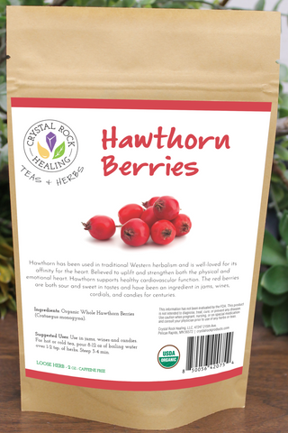 Hawthorn Berries 2 oz Organic