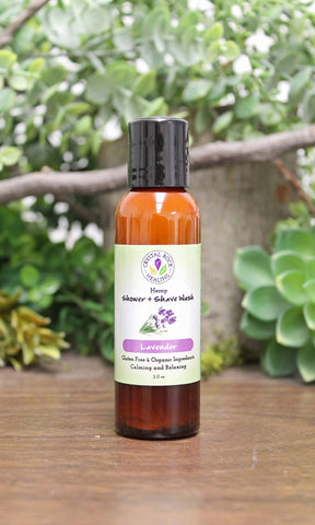 Goat's Milk Shower & Shave Gel - Lavender 2oz