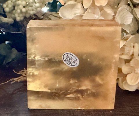 Honey Calcite Square #2