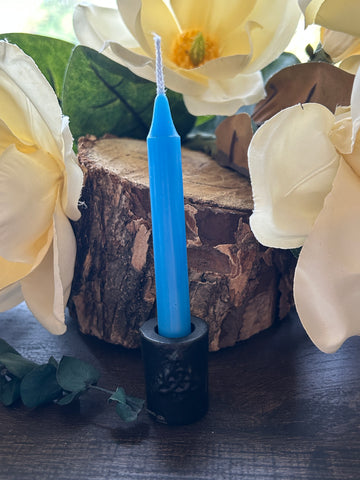 Chime Candles- Light Blue