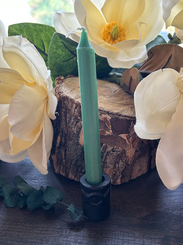Chime Candles- Dark Green