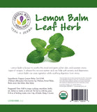 Lemon Balm Leaf Herb 1 oz