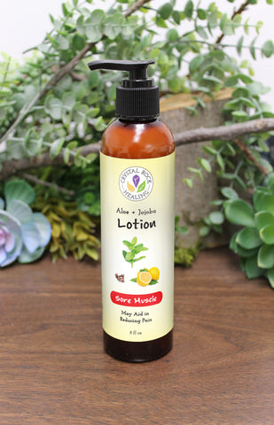 Hand and Body Lotion Sore Muscle 8oz