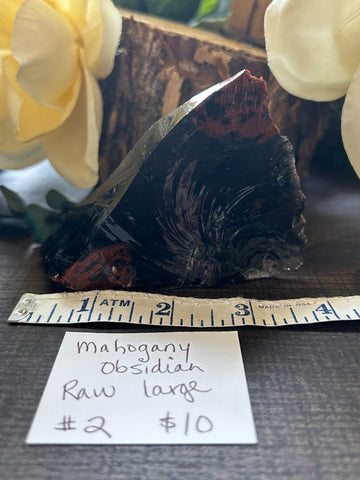 Mahogany Obsidian Raw #2