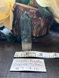 Moss Agate Obelisk Tower #7