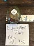 Dragon's Blood Jasper Palm #3