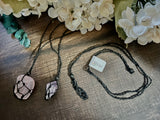 Net Necklace Black