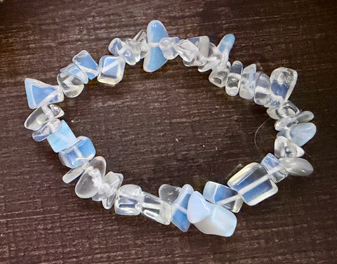 Chip Bracelet 7.5 inch Stretch-Opalite
