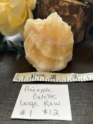 Pineapple Calcite Raw #1