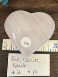 Pink Calcite Heart #2