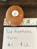 Red Aventurine Palm #1
