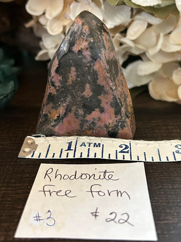 Rhodonite Free Form #3