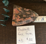 Rhodonite Free Form #3