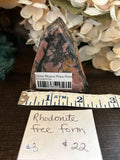 Rhodonite Free Form #3