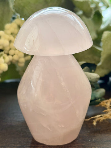 Rose Quartz Mushroom #2