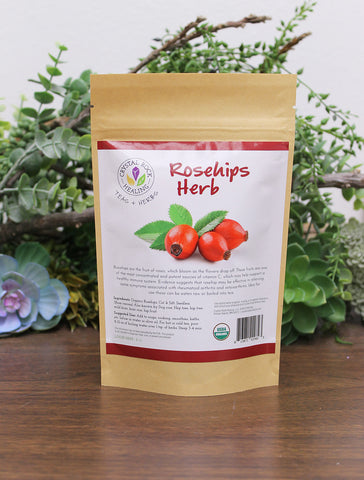 Rosehips Herb (Cut) 2 oz Organic