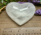 Selenite Round Bowl 4"