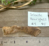 Selenite Hourglass #4