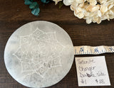 Selenite Charger Double Sided 4inch