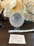 Selenite Sphere 8cm/3in #1