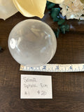Selenite Sphere 8cm/3in #1