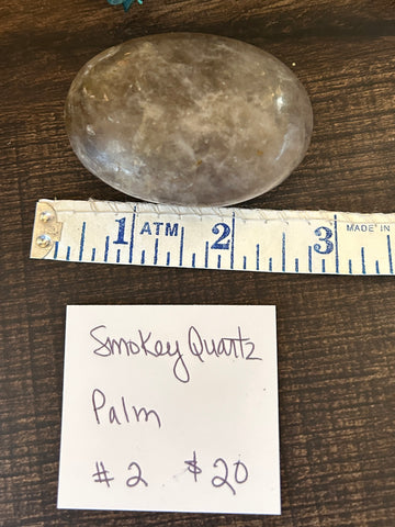 Smokey Quartz Palm #2
