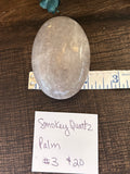 Smokey Quartz Palm #3