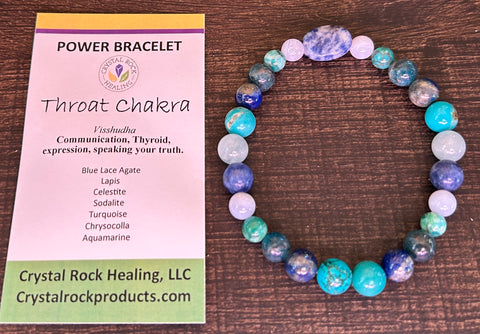 Power Bracelet-Throat Chakra