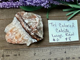 Tri-Colored Calcite #6