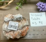 Tri-Colored Calcite #3