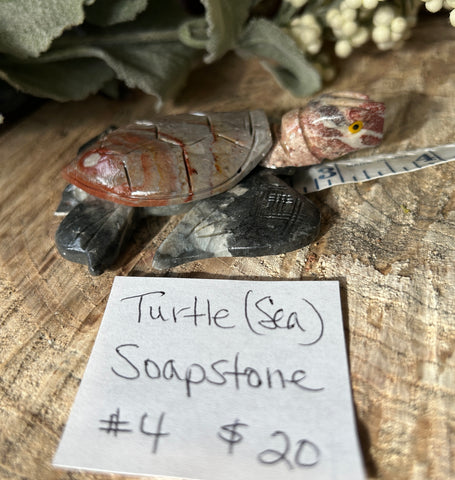 Soapstone Turtle #4