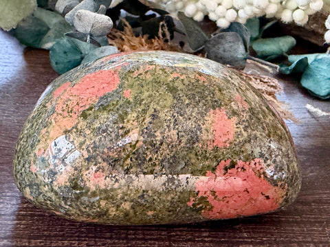 Unakite Therapy Stone #1