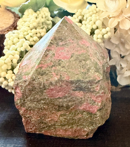 Unakite Raw Standing Point #1