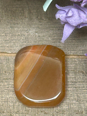 Carnelian Oval Pocket Stone Medium