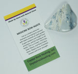 Agate Medicine Bow Pocket Stone