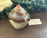 Agate Raw Standing Point Natural #1
