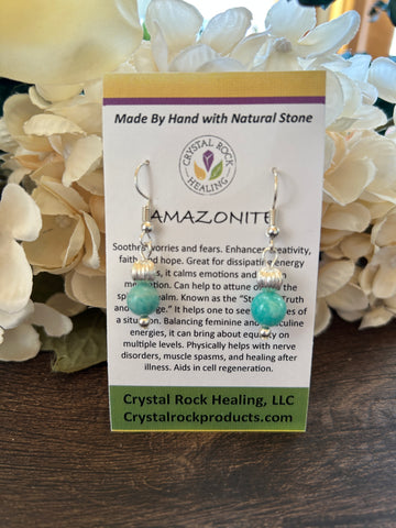 Amazonite Earrings