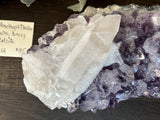 Amethyst Cluster w/ Druzy Calcite #12