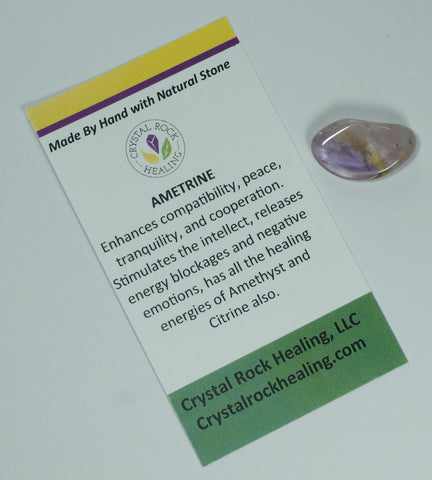 Ametrine Pocket Stone