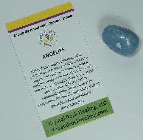Angelite Pocket Stone
