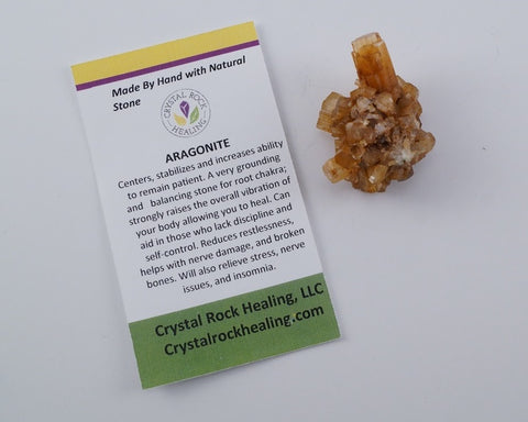 Red Aragonite Pocket Stone