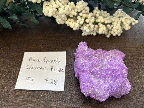 Aura Quartz Purple #1