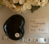 Black Tourmaline Heart #2
