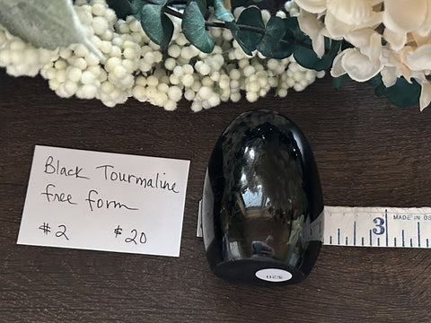 Black Tourmaline Free Form #2