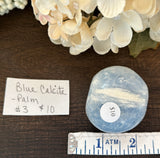 Blue Calcite Palm #3