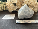 Blue Calcite Raw Standing Point #4